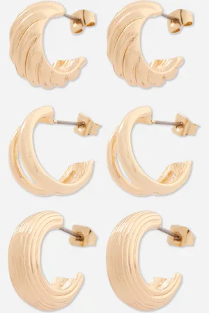 Primark Kleine oorringen, 3 paar