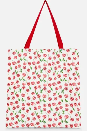 Primark Herbruikbare canvas tas met kersenprint