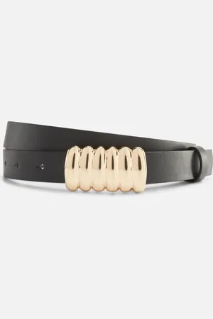 Primark Riem van imitatieleer met goudkleurige gesp