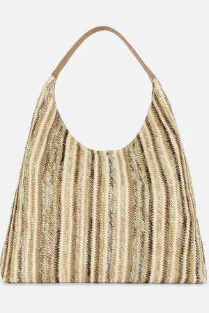 Primark Gekreukte rieten shopper