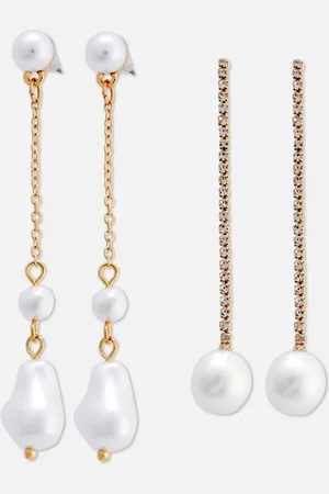 Primark Oorhangers met imitatieparels, set van 2