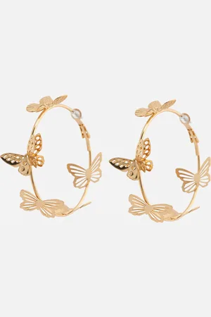 Primark Oorringen met vlinders