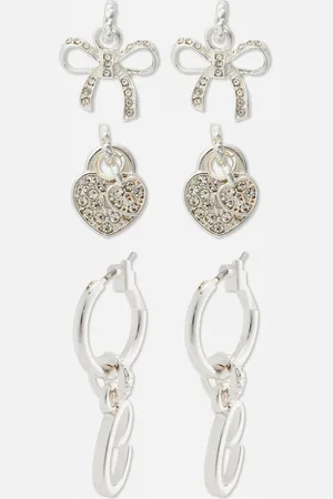 Primark Oorbellen met bedeltjes, set van 3