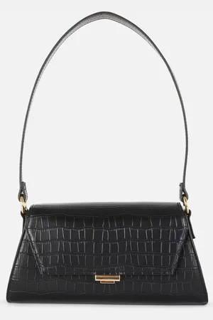 Primark Schoudertas met klepsluiting en krokodillenlook