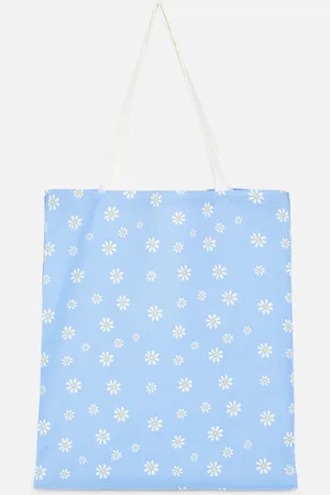 Primark Herbruikbare canvas tas met madeliefjesprint