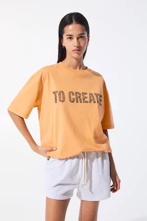 Pull&Bear T-Shirt Met Tekst
