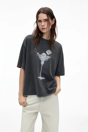 Pull&Bear Oversized Cocktail T-Shirt