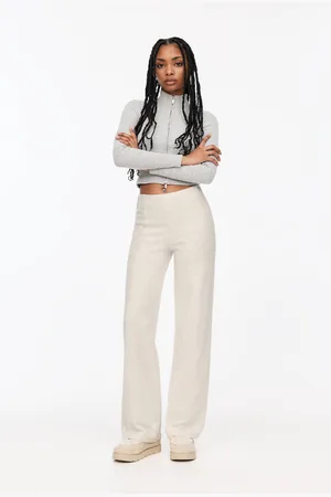 Pull&Bear Soft Touch Broek Met Naad