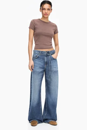 Pull&Bear Baggy Jeans Met Koord