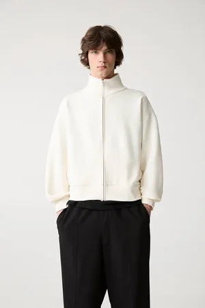 Pull&Bear Cropped Sweater Met Rits