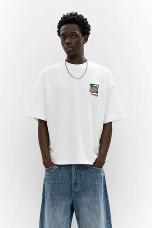 Pull&Bear T-Shirt Met Stwd-Print