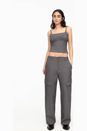 Pull&Bear Nette Broek Met Krijtstreep