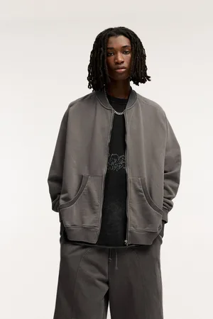 Pull&Bear Bomber Sweater Met Rits