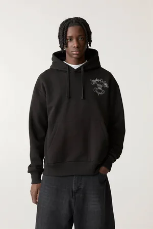 Pull&Bear Zwarte One Piece Hoodie