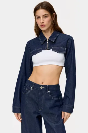 Pull&Bear Supercropped Denim Jack