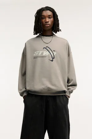 Pull&Bear Verwassen Stwd Sweater