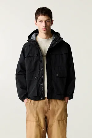Pull&Bear Lichte Regenjas Met Capuchon