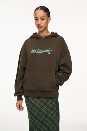 Pull&Bear Boxy Fit Hoodie Met Sterren