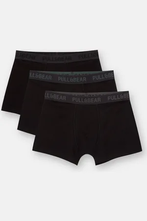 Pull&Bear 3-Pack Boxershorts Met Middelgroot Logo