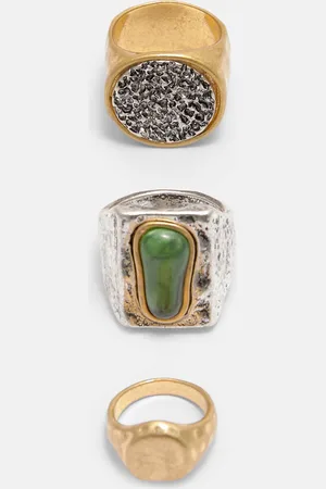 Pull&Bear 3-Pack Ringen Met Structuur