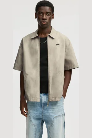 Pull&Bear Jack Met Rits En Korte Mouw