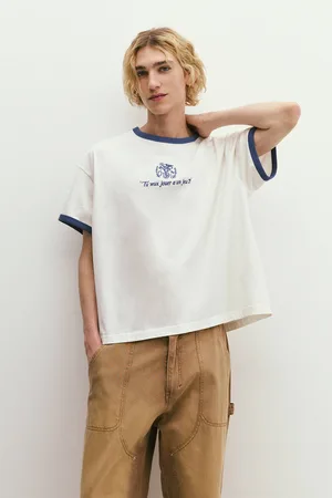 Pull&Bear Gecombineerd T-Shirt Met Borduursel