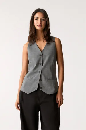 Pull&Bear Geruit Gilet