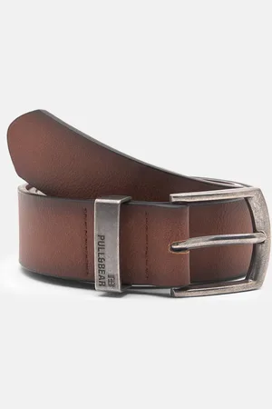 Pull&Bear Bruine Kunstleren Riem