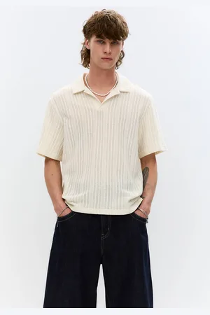 Pull&Bear Opengewerkt Poloshirt