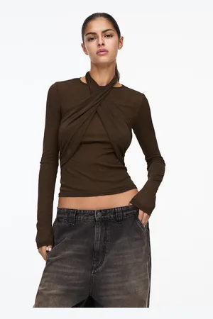 Pull&Bear T-Shirt Met Overslag