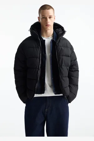 Pull&Bear Licht Gewatteerd Jack Met Capuchon