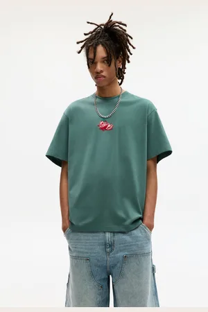 Pull&Bear Stwd T-Shirt Met Tomatenborduursel
