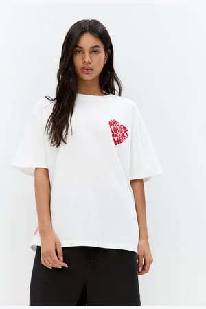 Pull&Bear Bob Marley T-Shirt Hartje