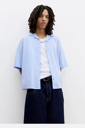 Pull&Bear Stwd Overhemd Met Tekstprint Op Rugpand
