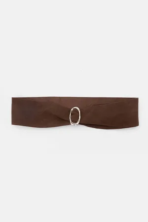 Pull&Bear Brede Leren Riem