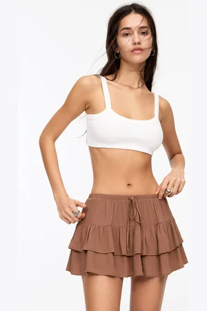 Pull&Bear Broekrok Met Vlakken