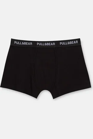 Pull&Bear 3-Pack Zwarte Boxershorts