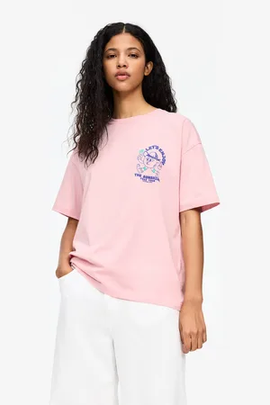 Pull&Bear T-Shirt Met Zonneschijn-Print