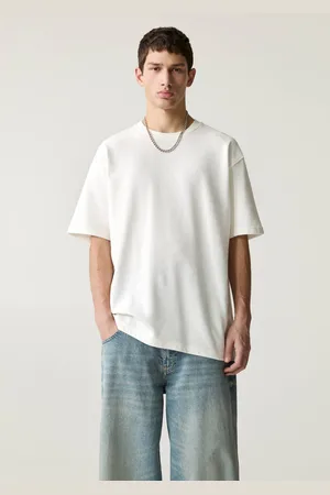 Pull&Bear Ottoman T-Shirt Met Korte Mouw