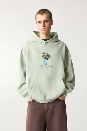Pull&Bear Fleurs De Jardin Hoodie
