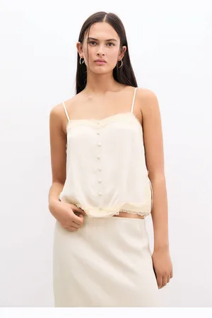 Pull&Bear Kanten Lingerietop Met Bandjes