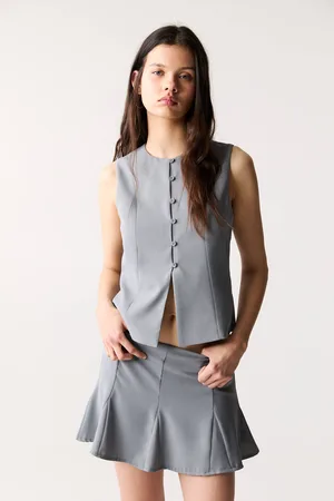 Pull&Bear Wijde Godet Minirok