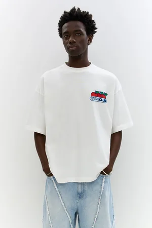 Pull&Bear Stwd T-Shirt Met Appelprint