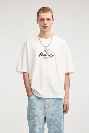 Pull&Bear Wit Peanuts-T-Shirt