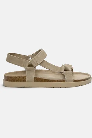 Pull&Bear Leren Bandjessandaal