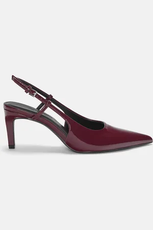 Pull&Bear Gehakte Schoen Met Laklook Afwerking