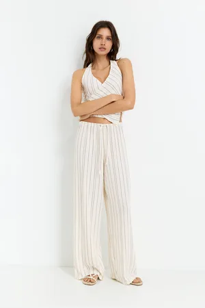Pull&Bear Rustieke Strepenculotte