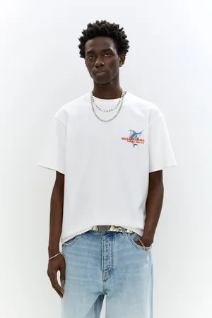 Pull&Bear T-Shirt Met Zwaardvisprint