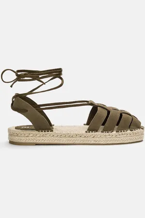 Pull&Bear Geknoopte Leren Espadrilles