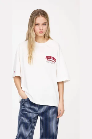 Pull&Bear T-Shirt Met Aardappelprint